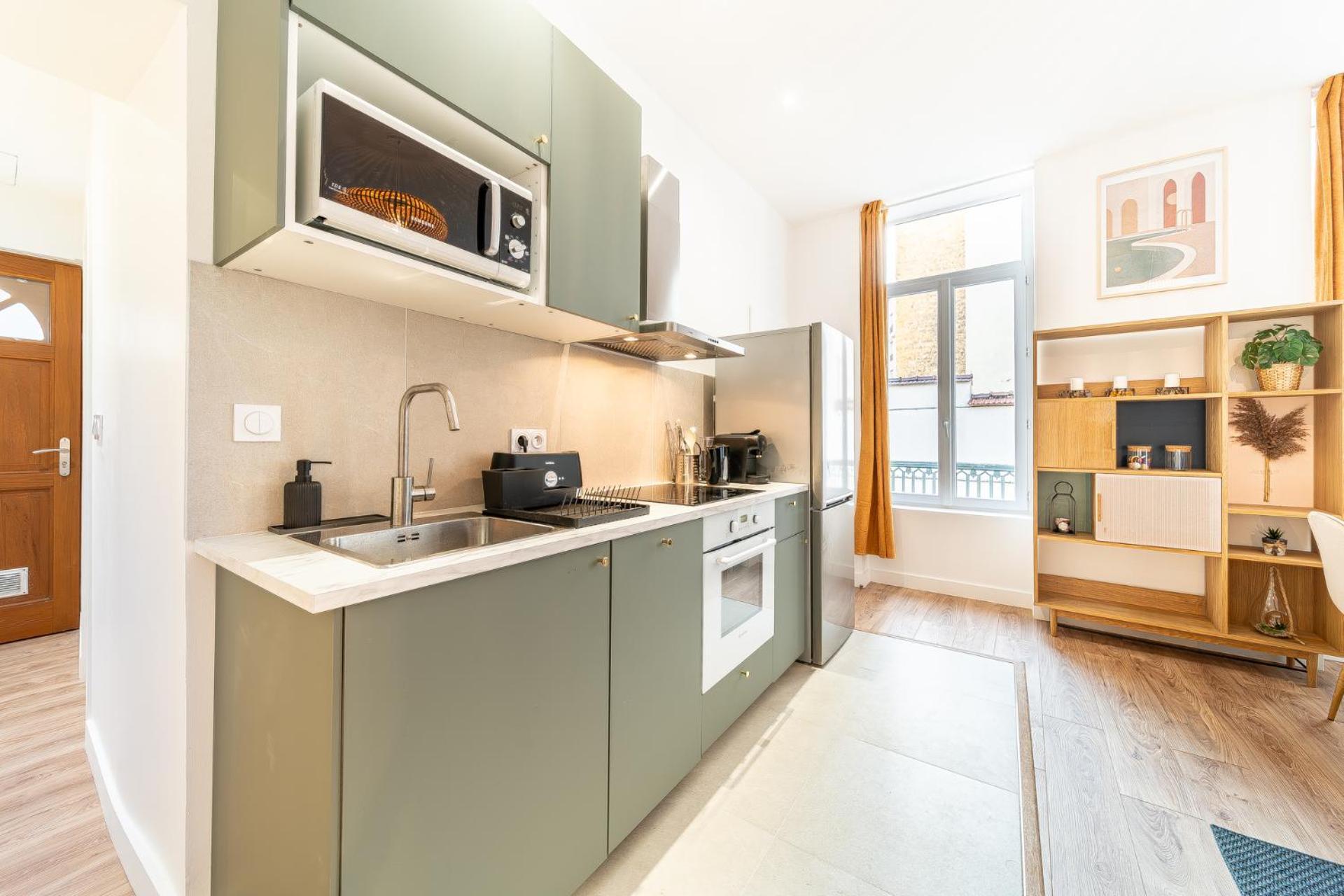 Le Marietton Appartement Cosy A Deux Pas Du Metro Valmy Lyon Eksteriør billede